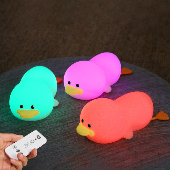 Silicone Lamp USB Colorful Atmosphere Remote Control