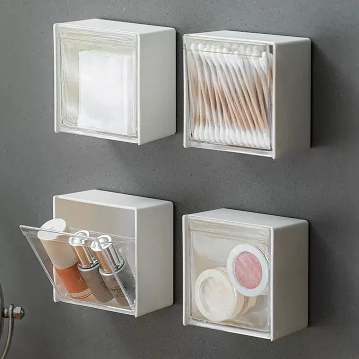 Wall-Mounted Storage Boxes for Tidy Organization